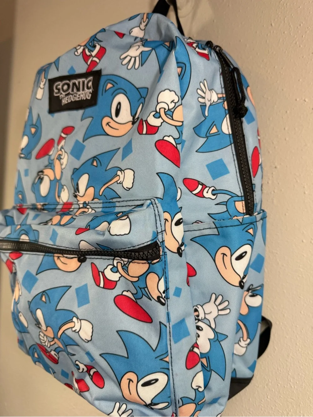 Kids' Blue sonic Backpack and Lunch Bag Set